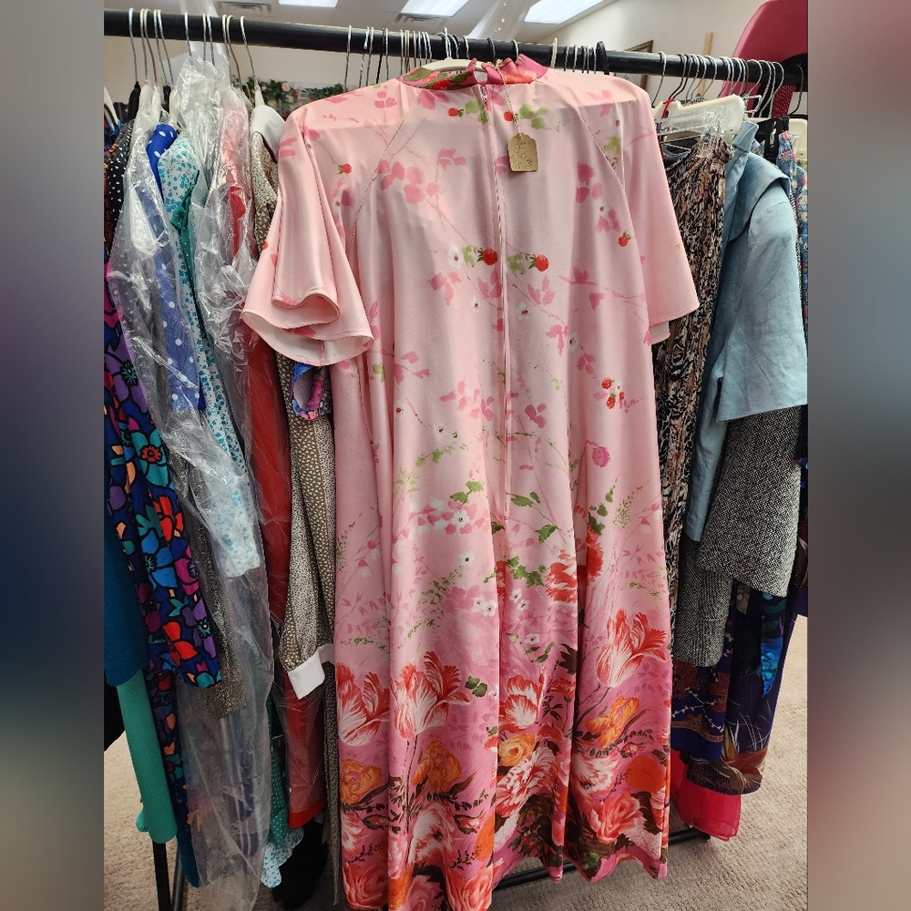 Vintage 70s house Dress